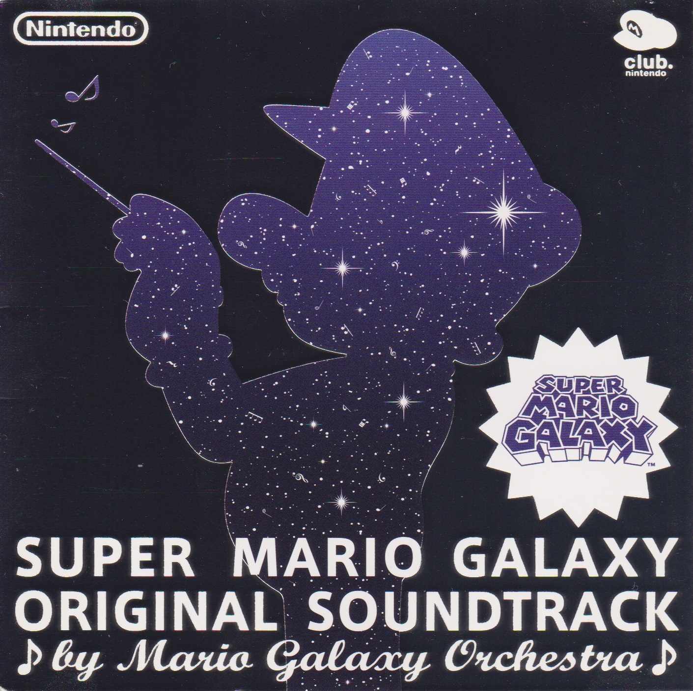 SUPER MARIO GALAXY ORIGINAL SOUND TRACK Platinum Version (2008 